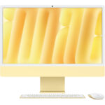 Apple iMac de 24" con chip M4 amarillo