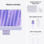 Apple iMac de 24" con chip M4 morado - Image 4